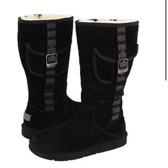 UGG Shoes - Ugg Australia EUC 1895 Retro Cargo Tall Boots in Black